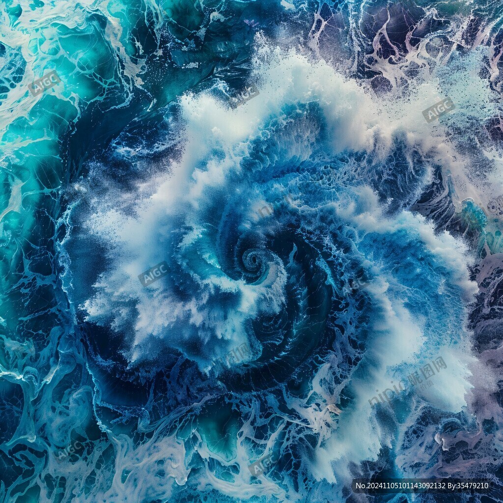 海洋流体画宇宙