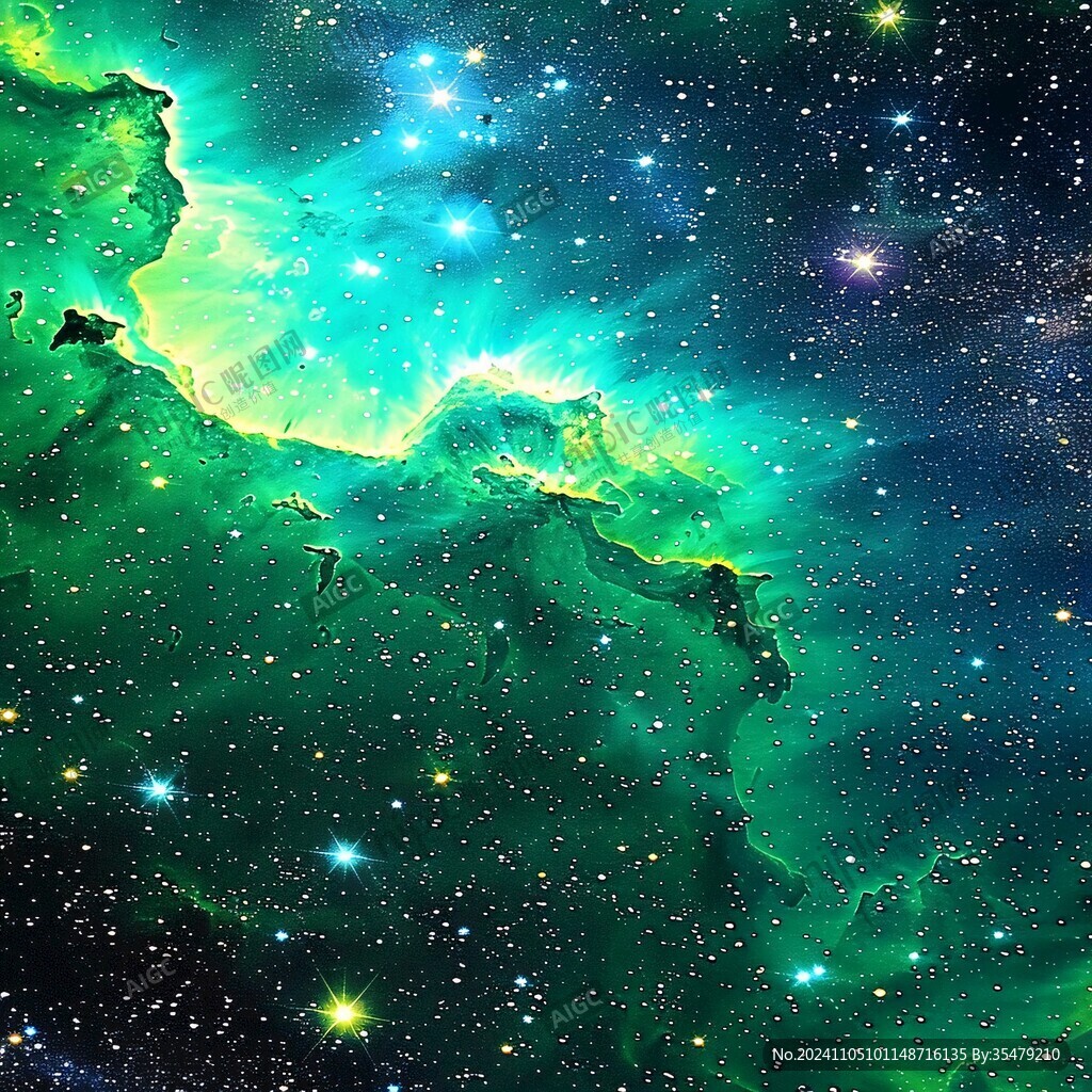 宇宙星空太空星夜星云