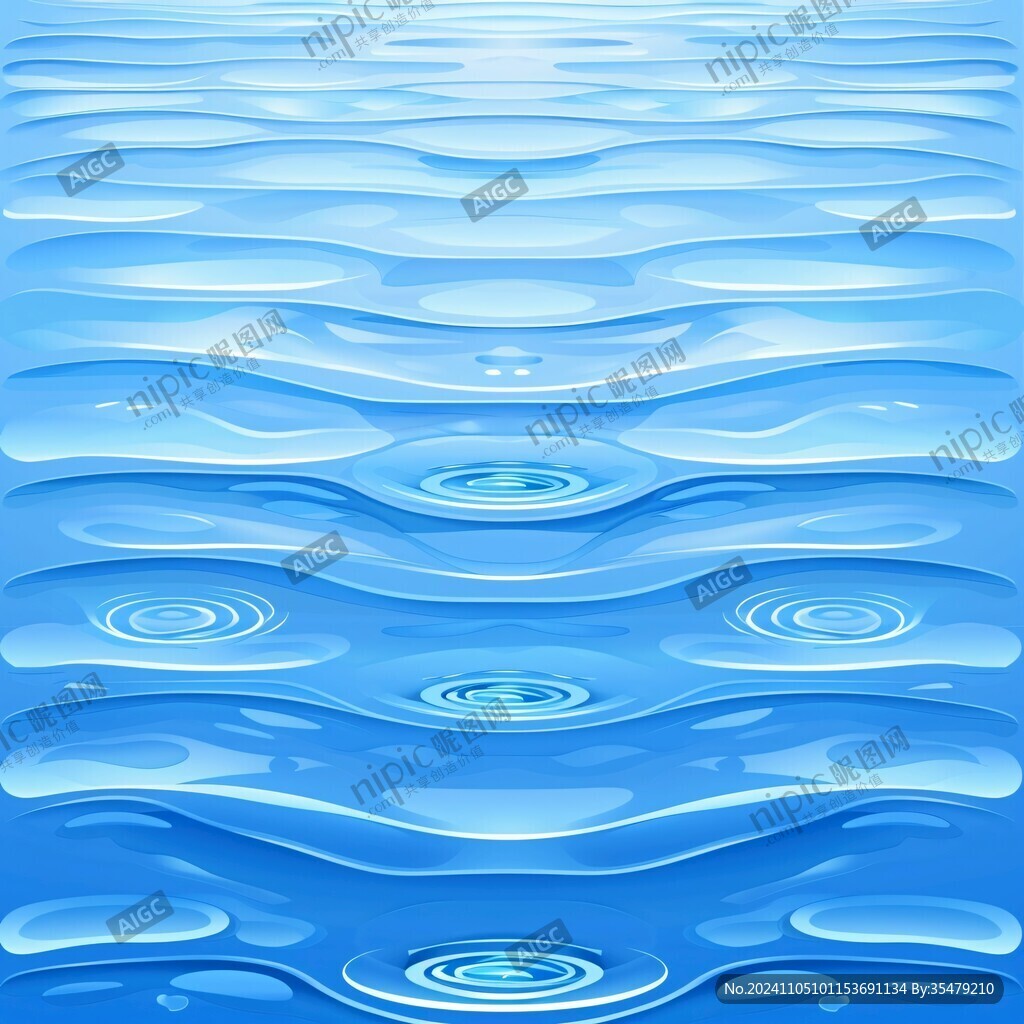 立体水纹
