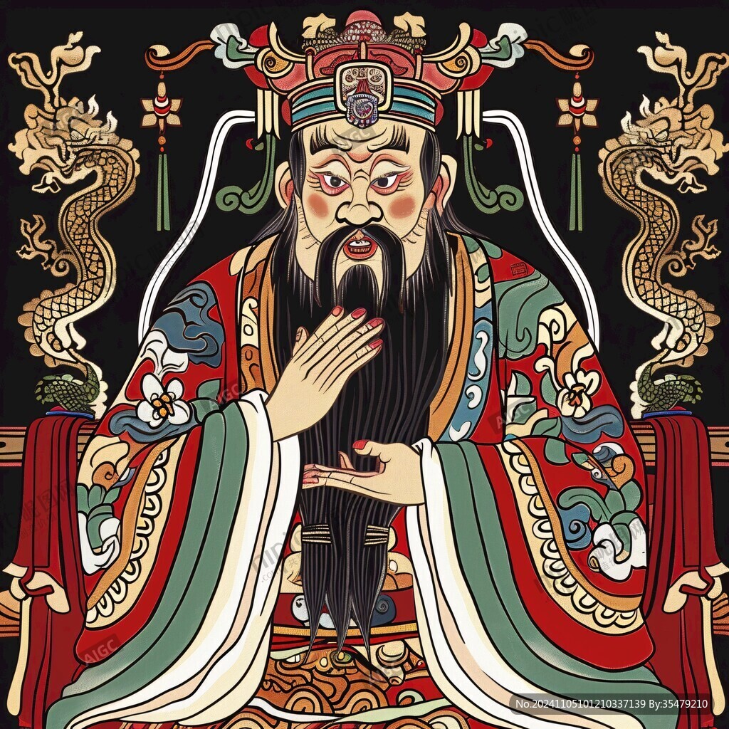 国潮玉皇大帝