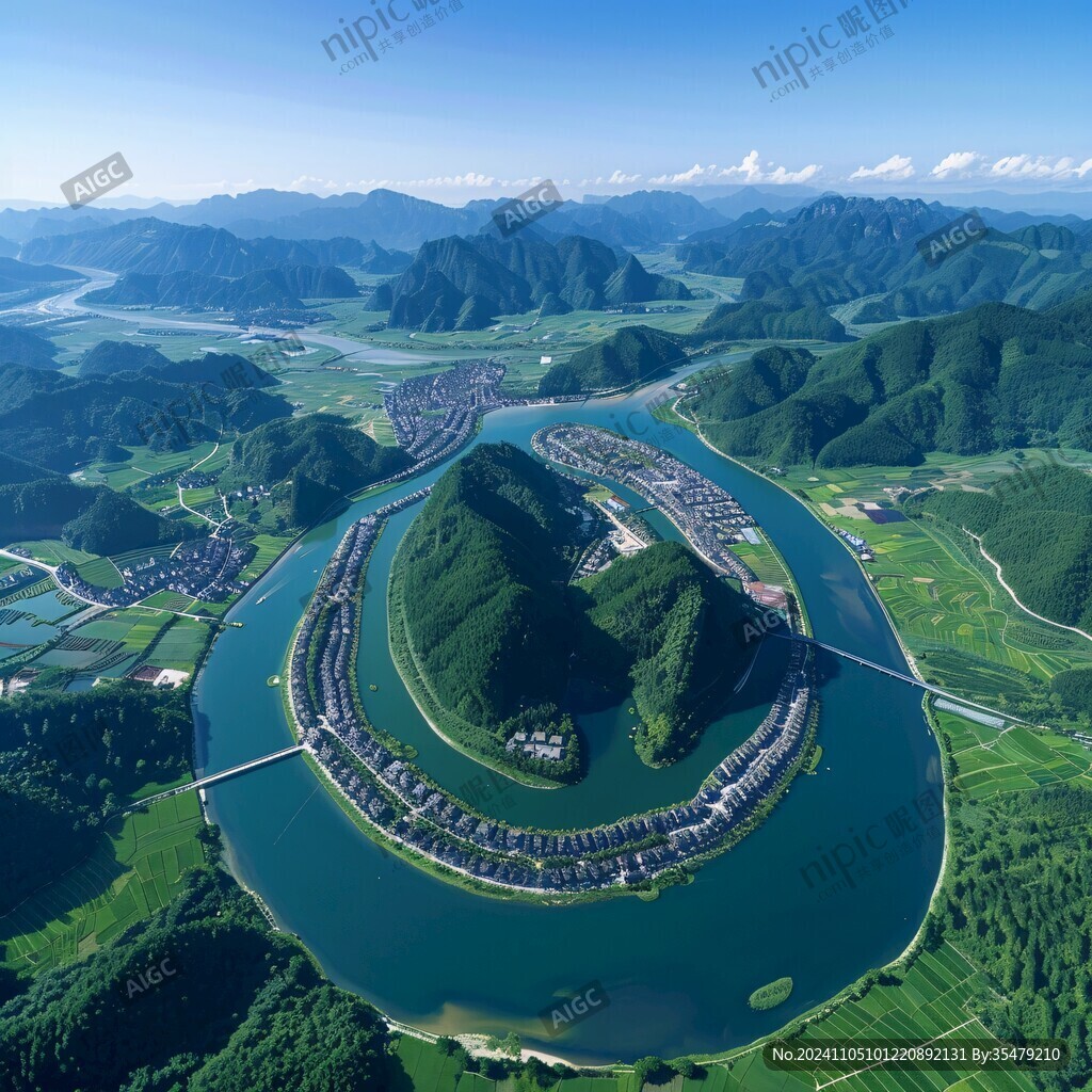 雁栖湖全景