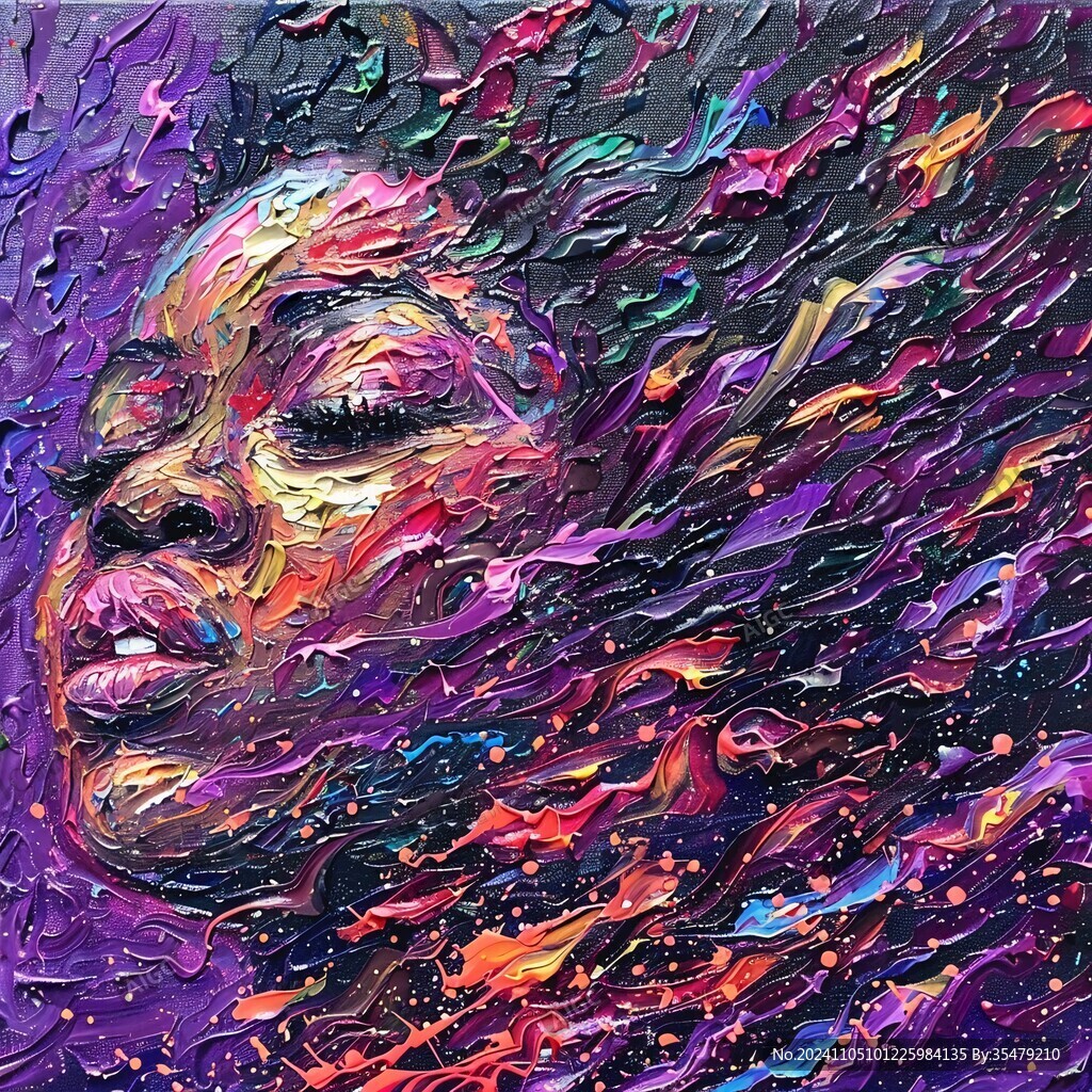 新颖新锐创意艺术绘画