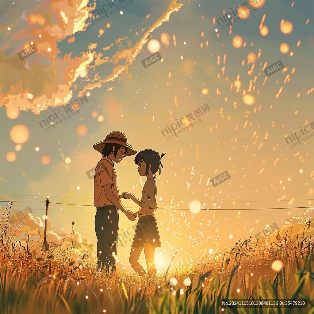 插画唯美浪漫