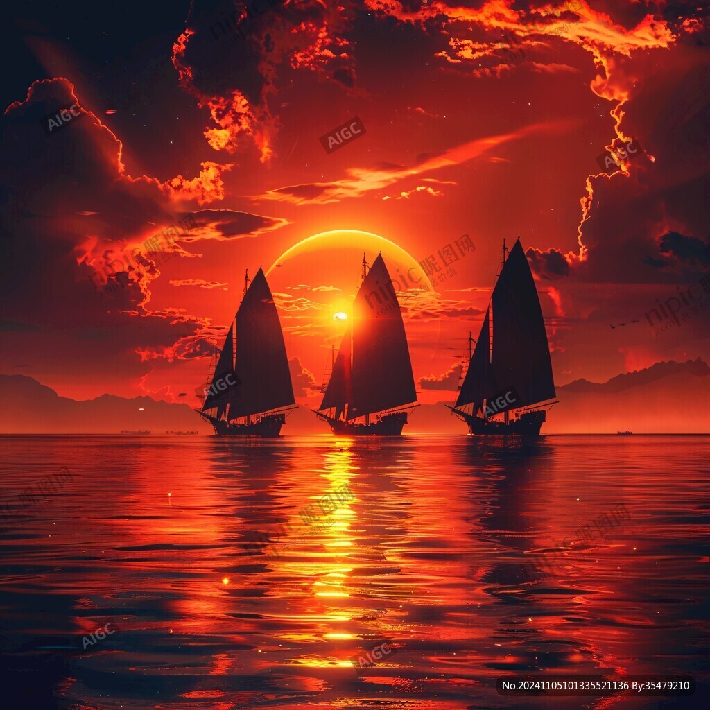 扬帆起航背景