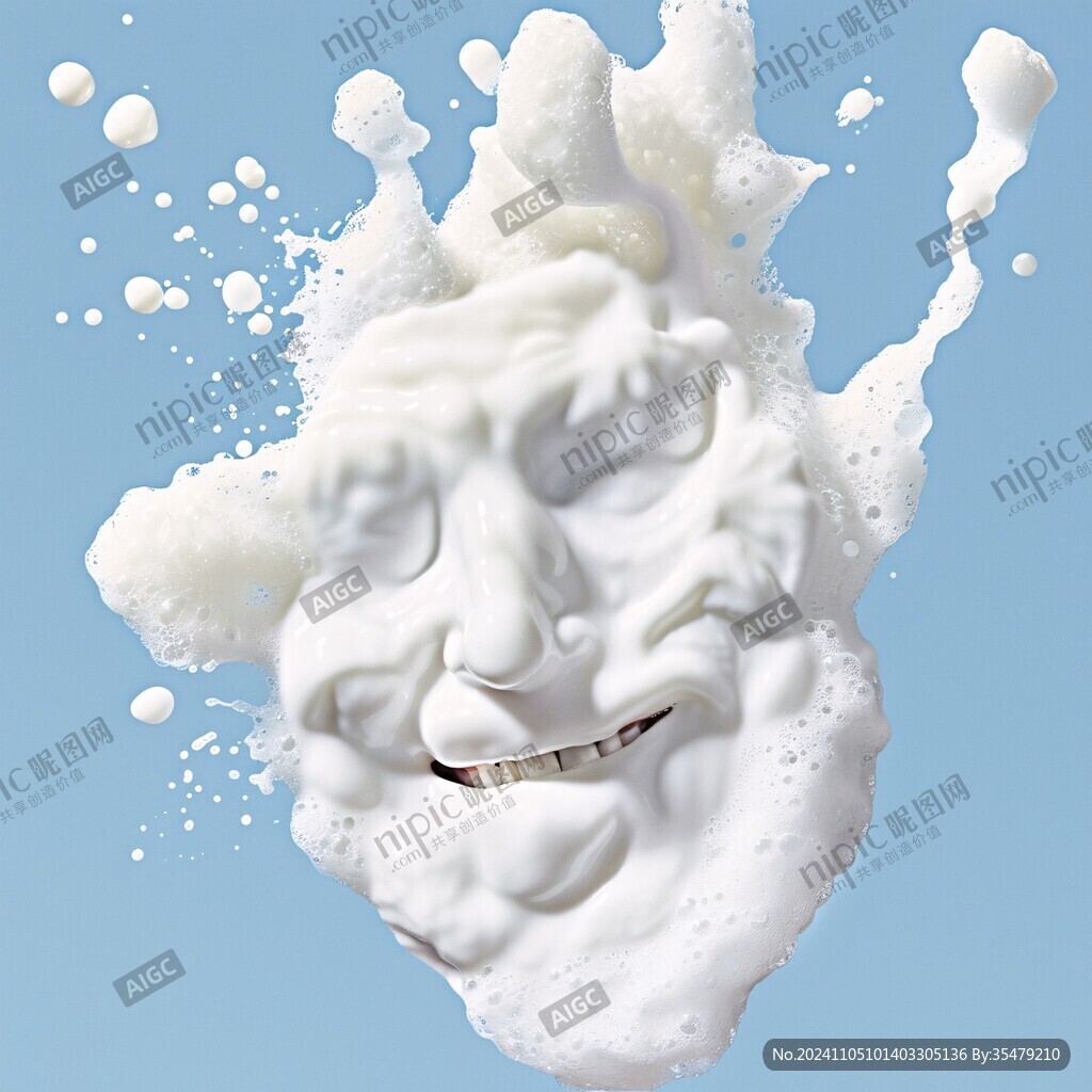 泡沫剃须膏