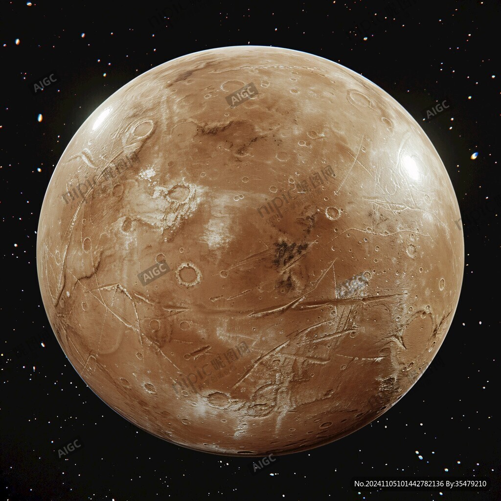 火星解剖图