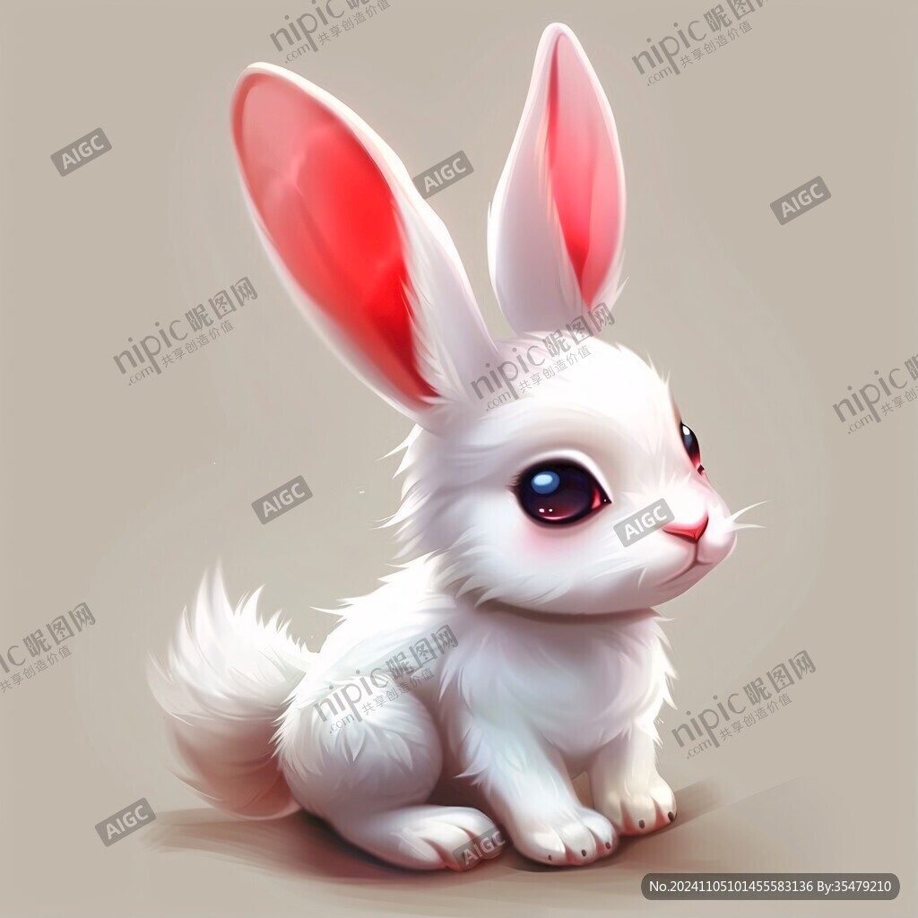 小兔临摹