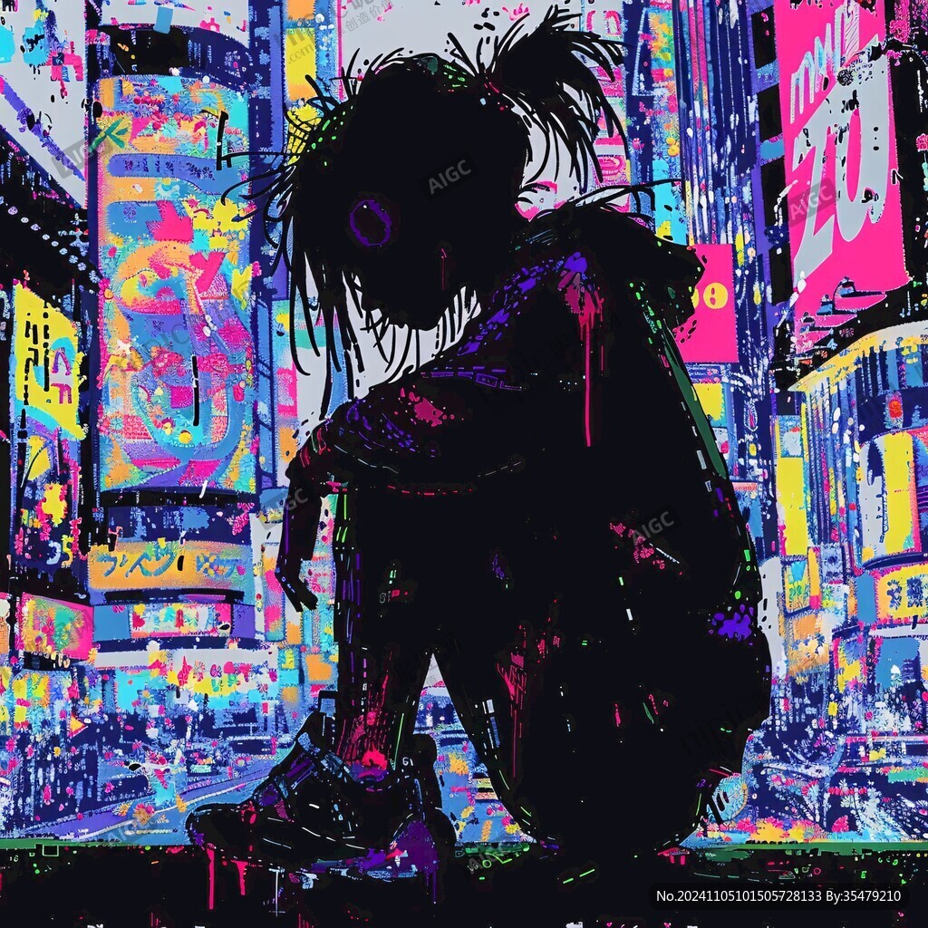 赛博朋克潮流人物