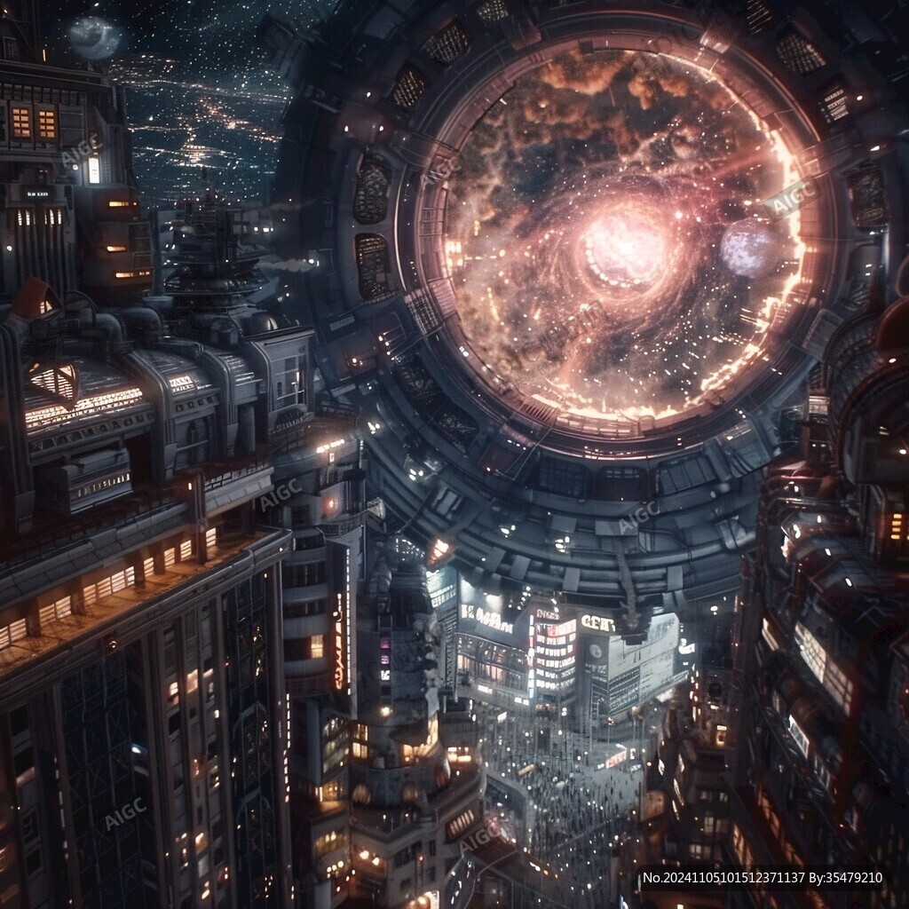 科幻题材插画