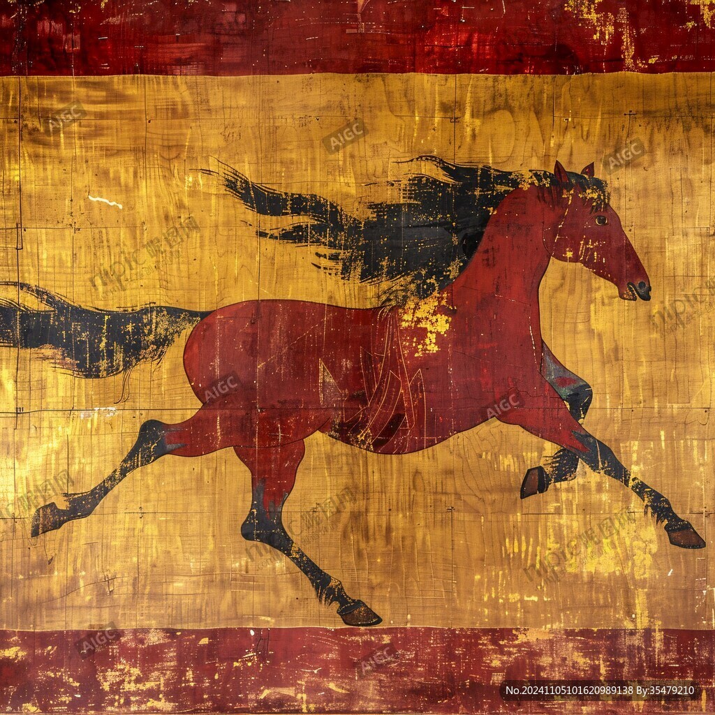 马驹墙画