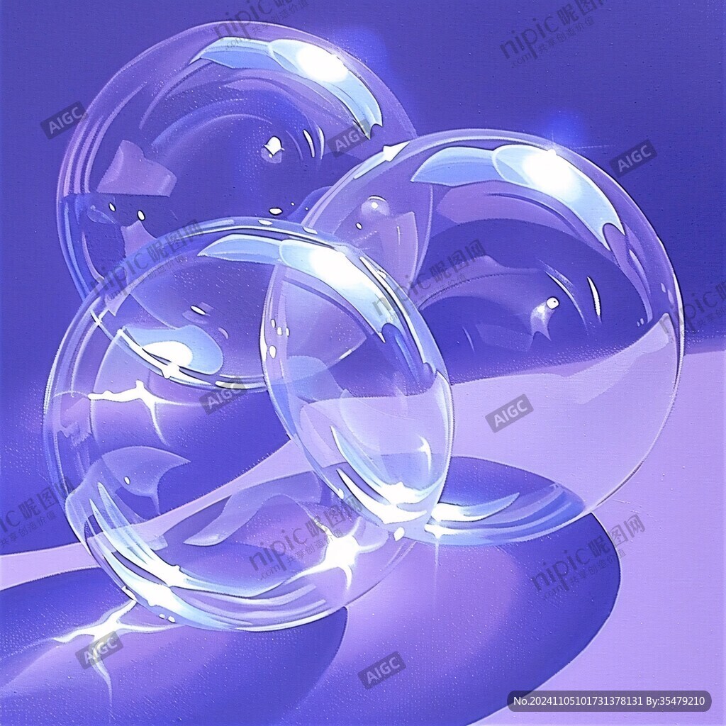 3d立体水晶圆环