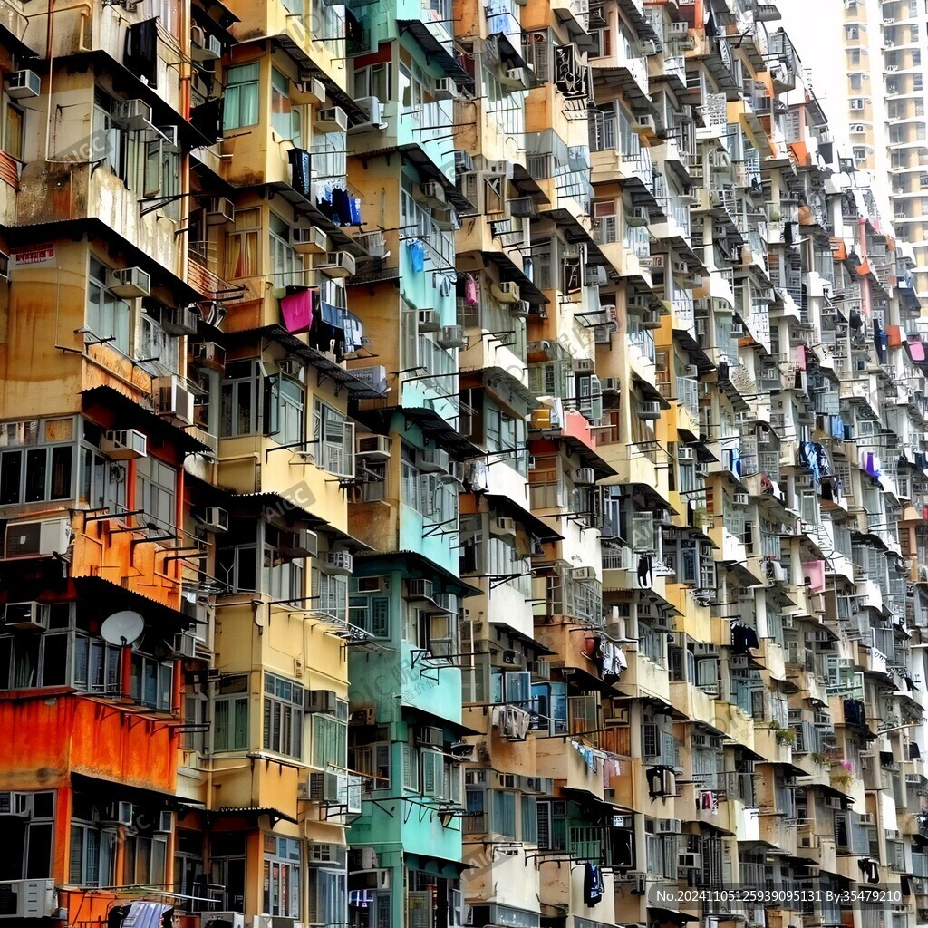 密集的房屋