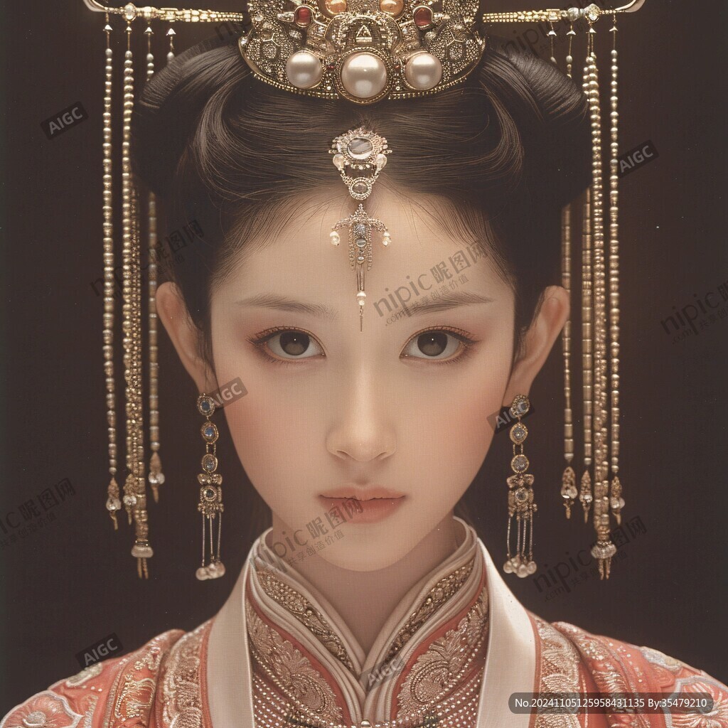 鼠绘古代美女