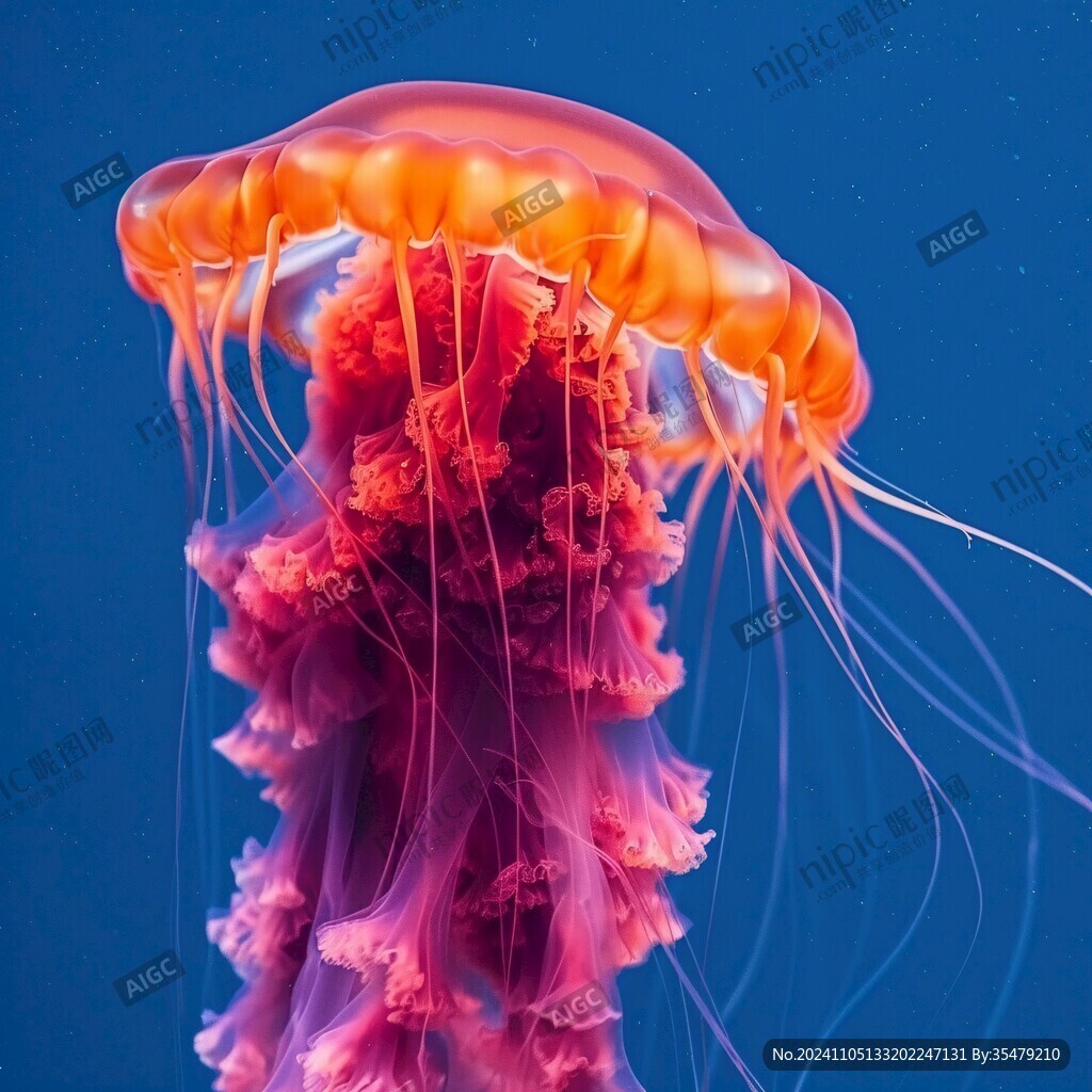 海洋动物水母高清图片