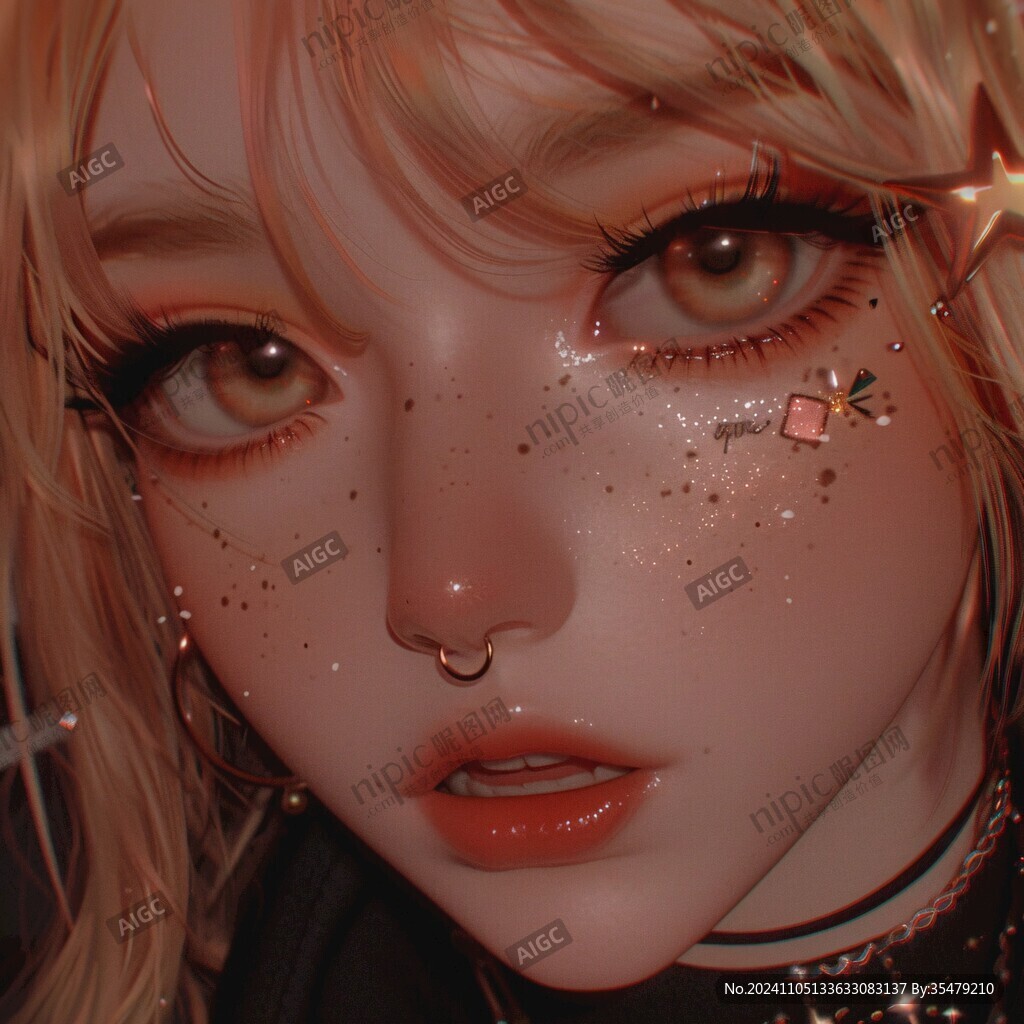 厚涂少女