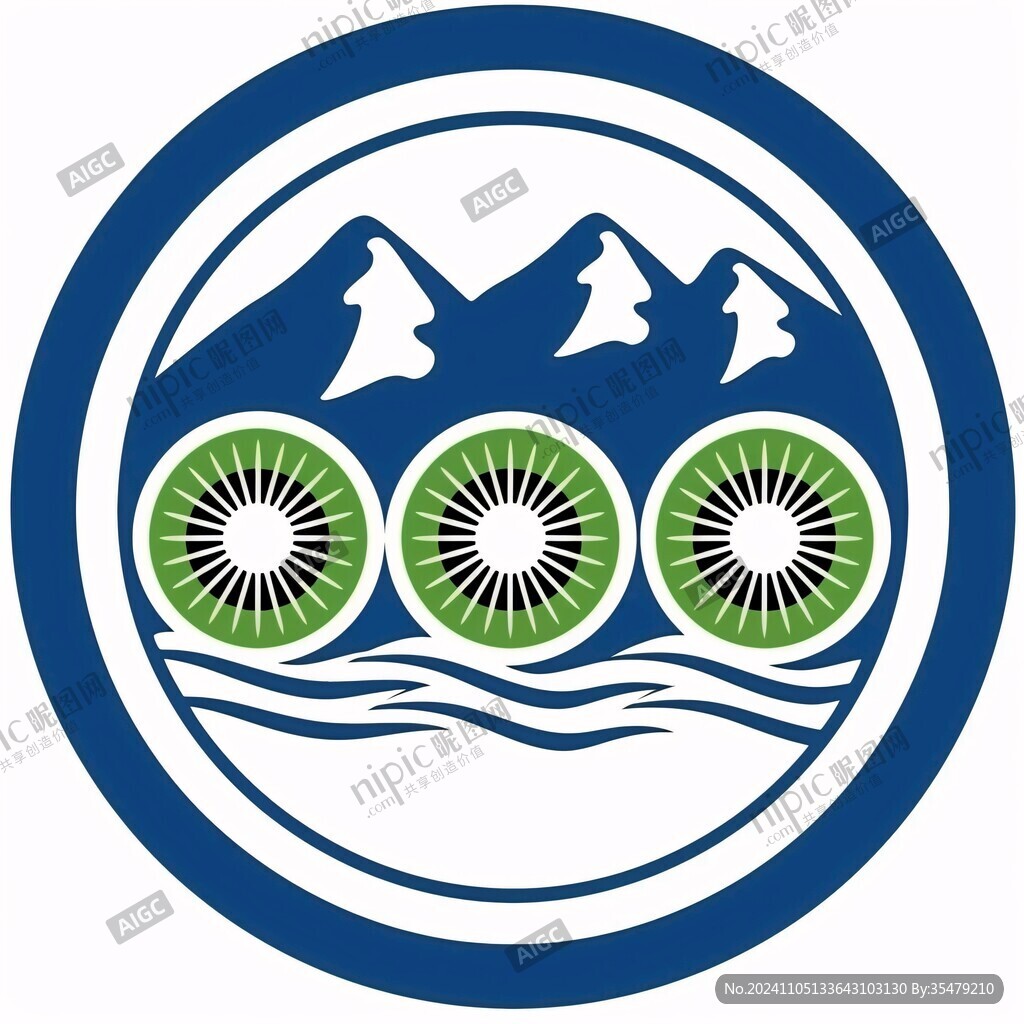 河流山脉logo