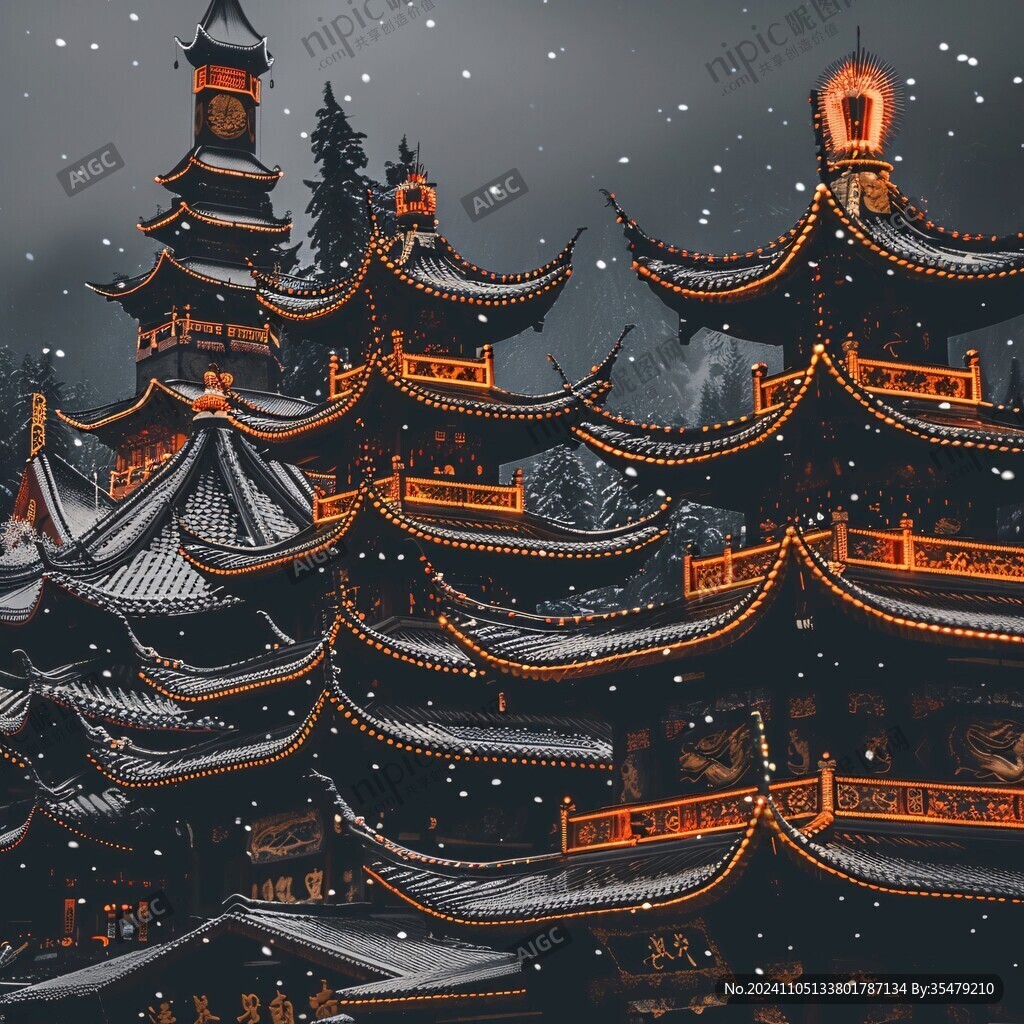 城隍阁插画