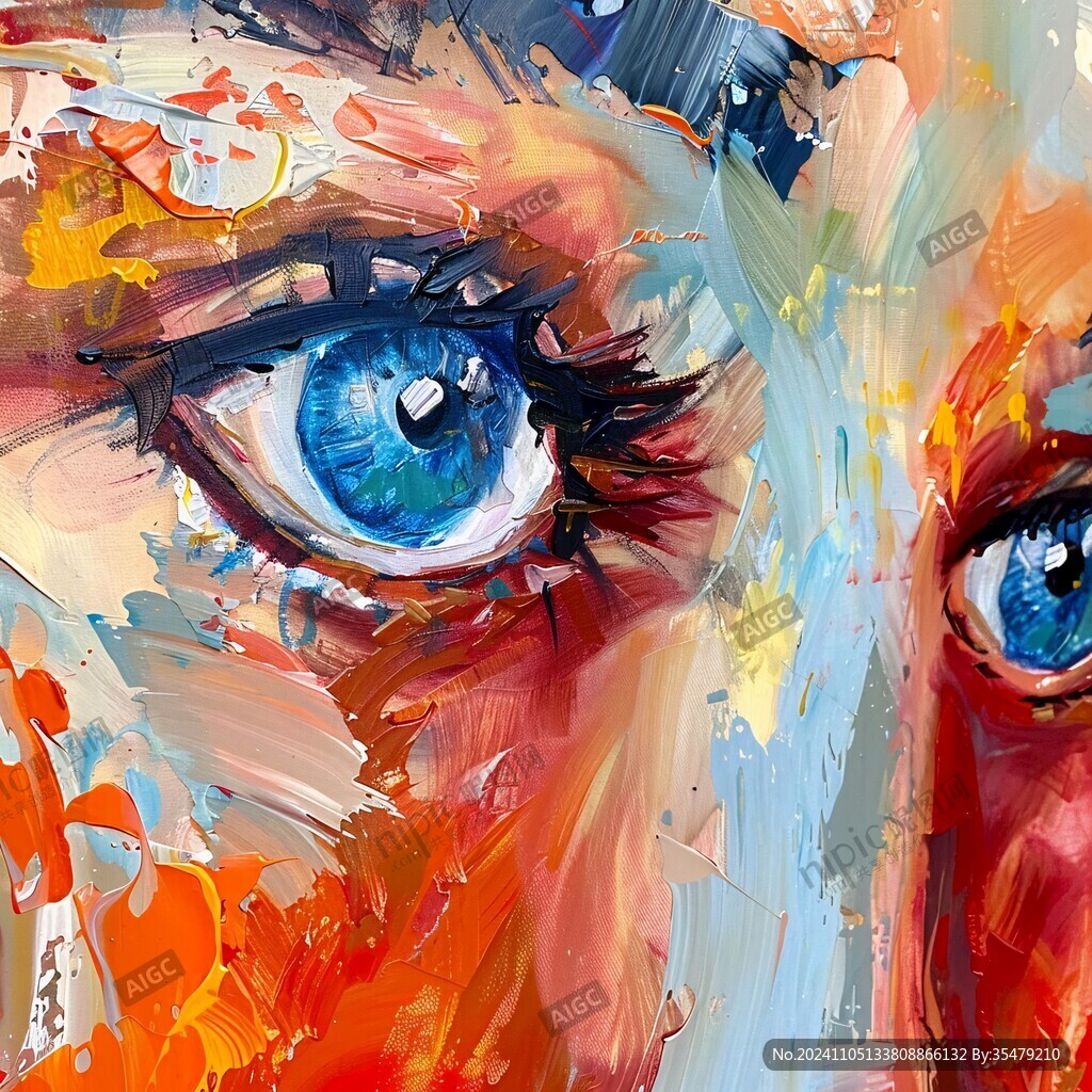 表现主义眼睛画