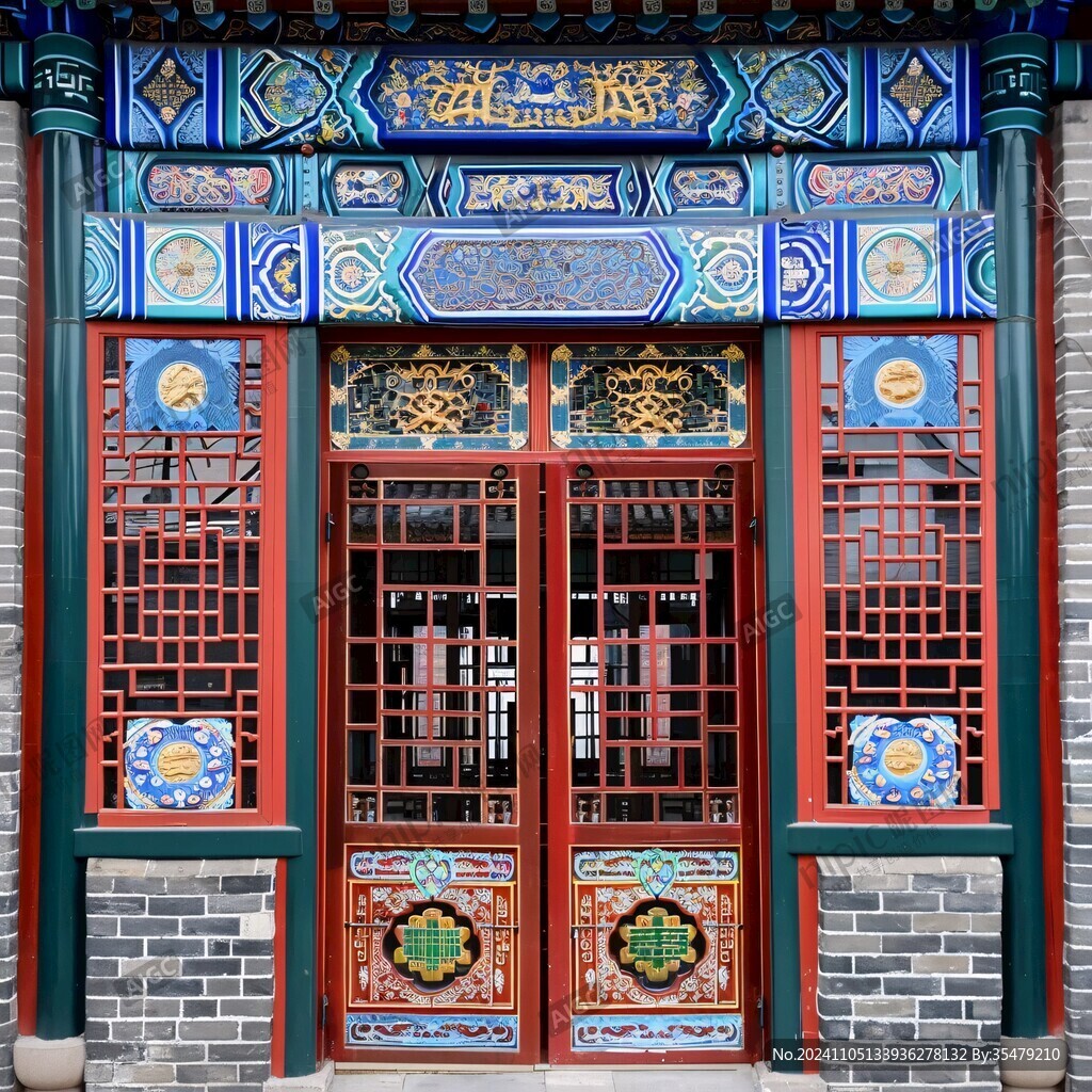 满洲窗素材
