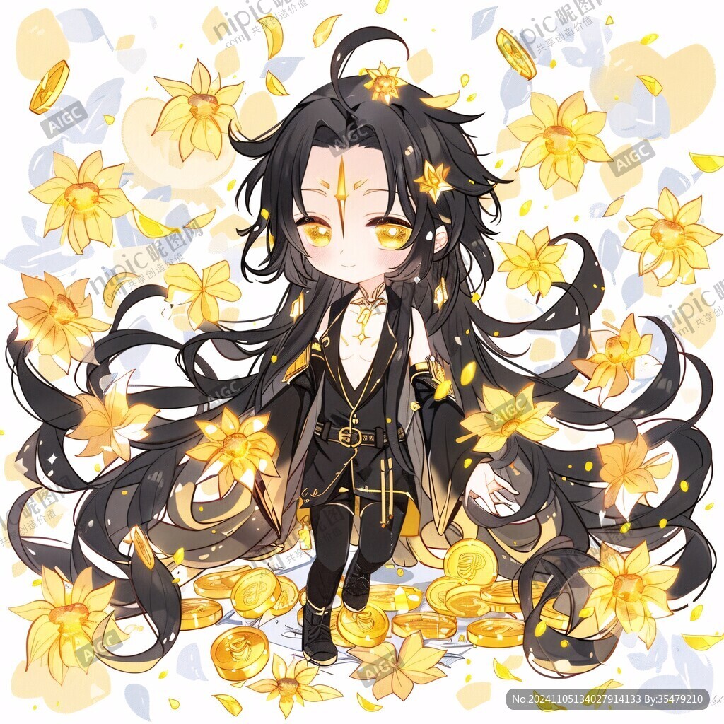 菊花拟人