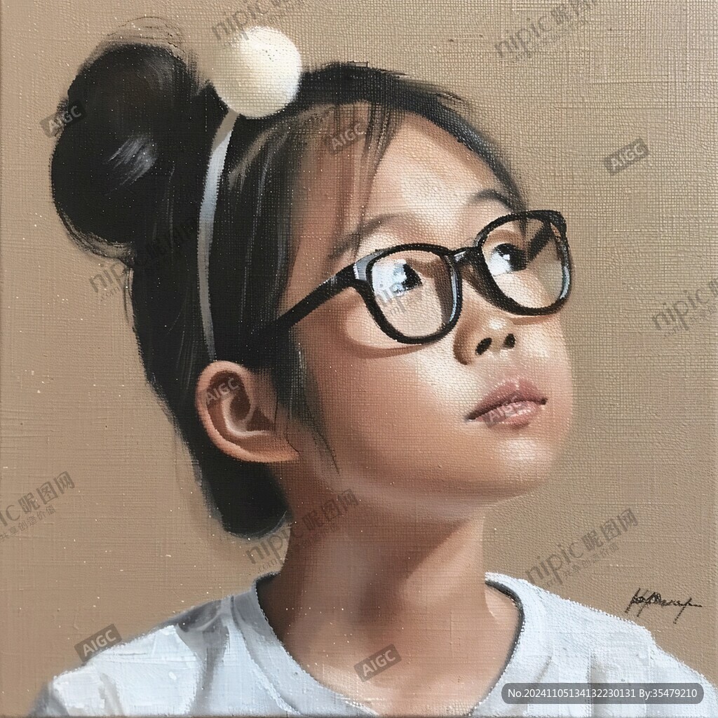 儿童q版人像