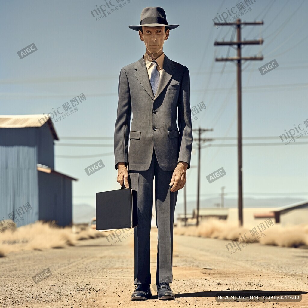 正式的服装半个身体只有一人男