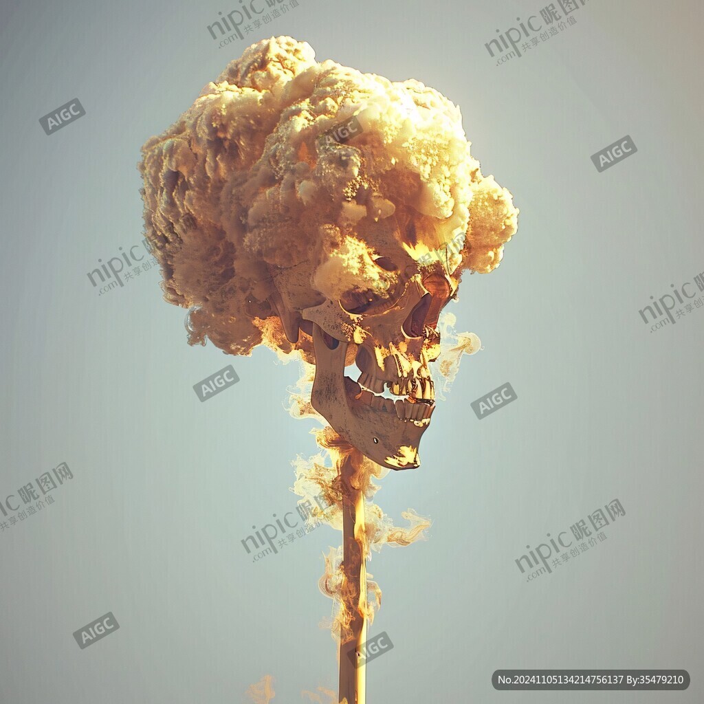 骷髅头云