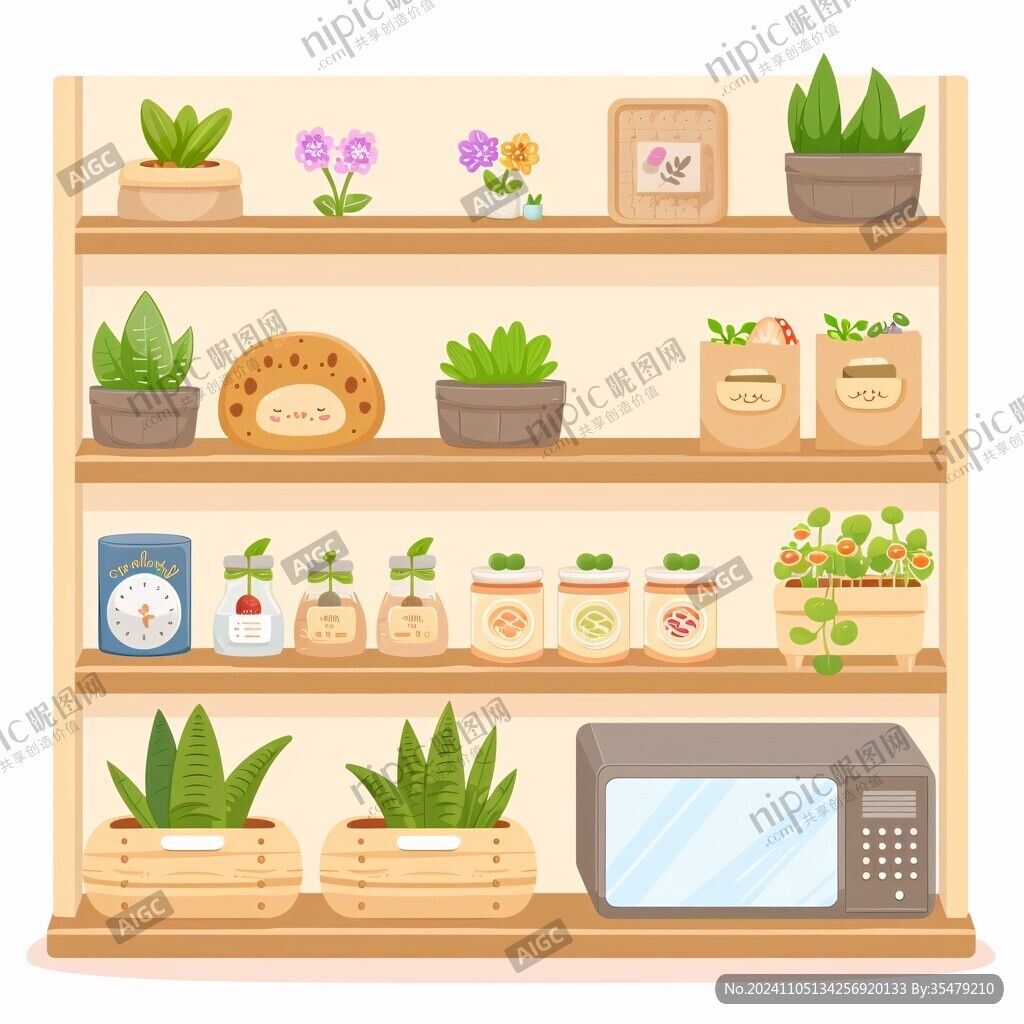 植物搁板