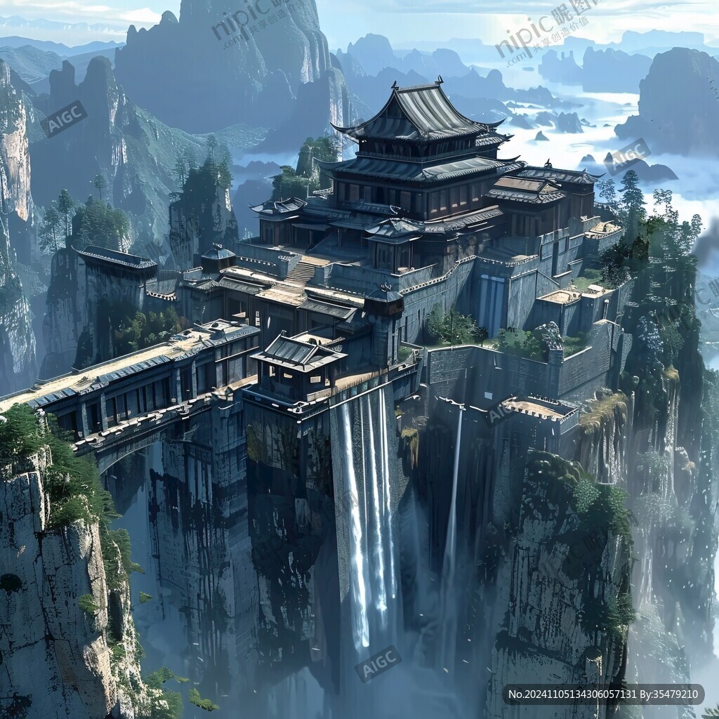 古风仙境天上宫阙
