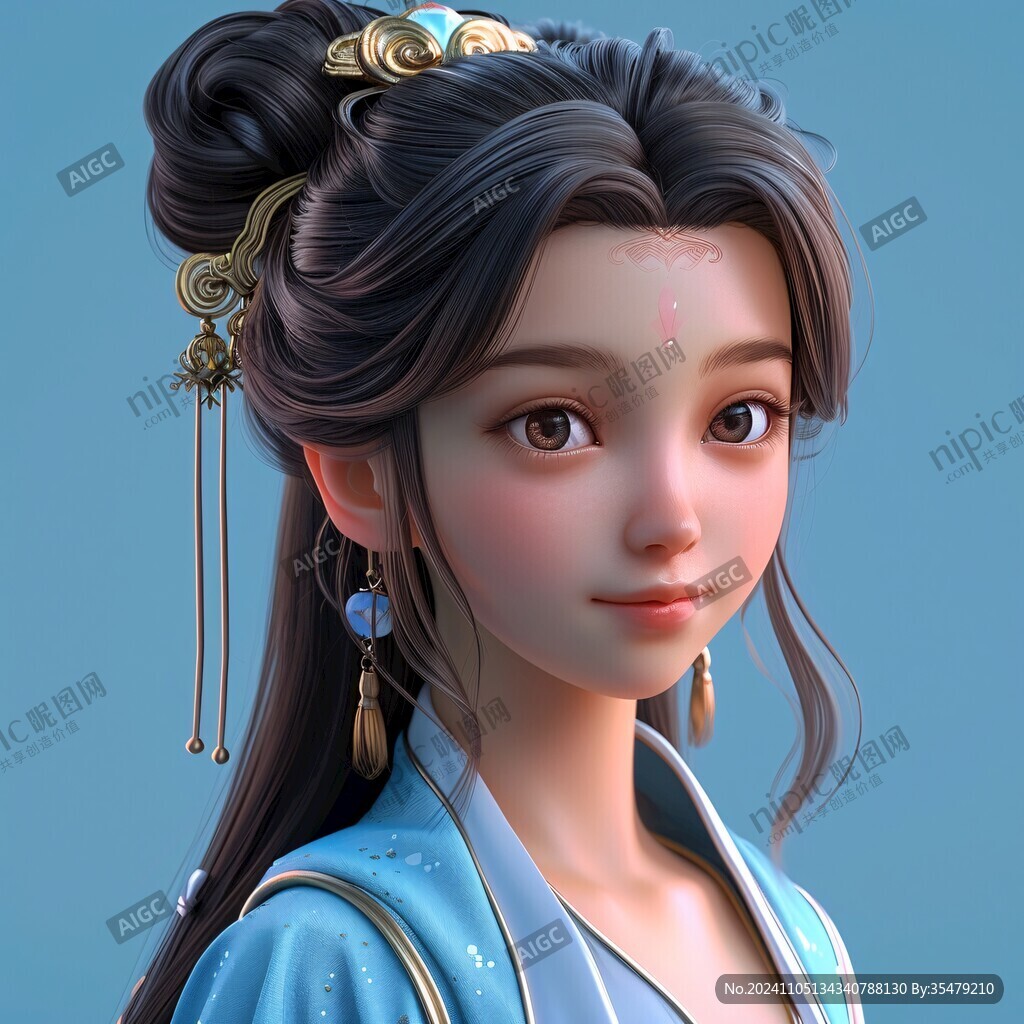 仿3d卡通形象