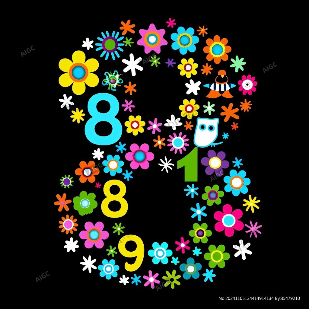 花朵数字