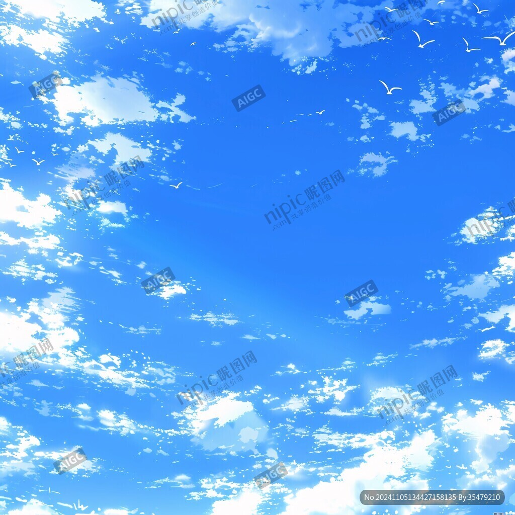 动漫白云素材