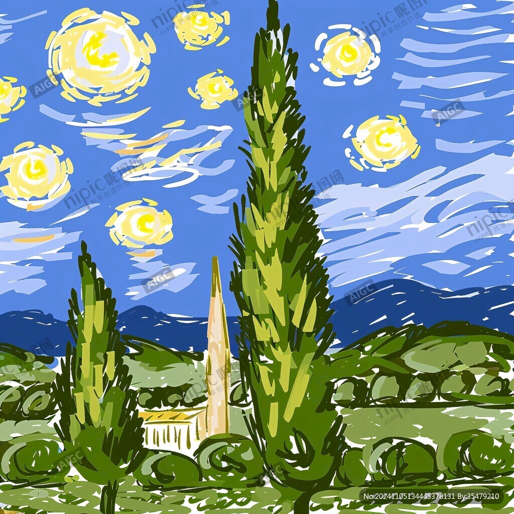 雅典景点雅典插画