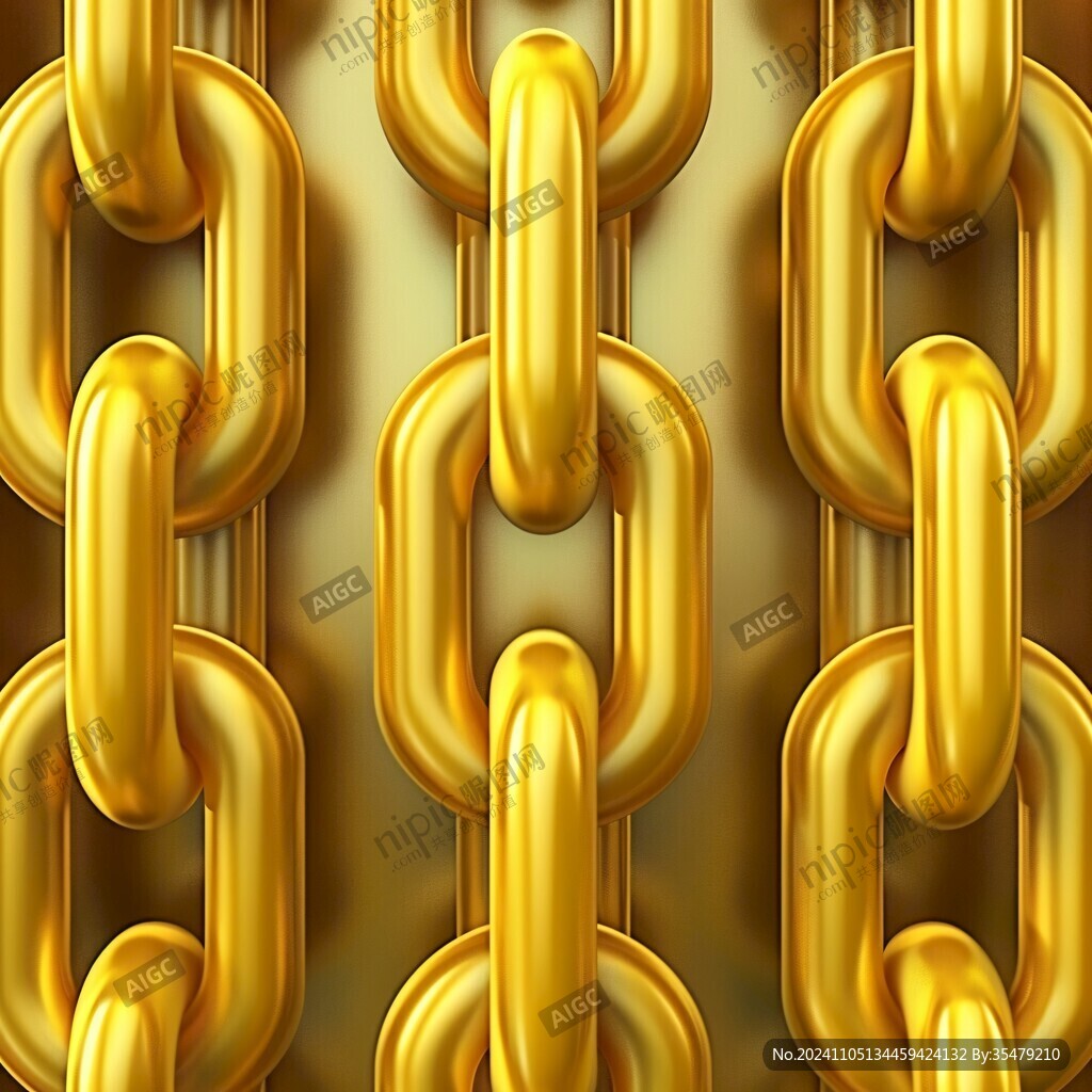 金属链条质感底纹