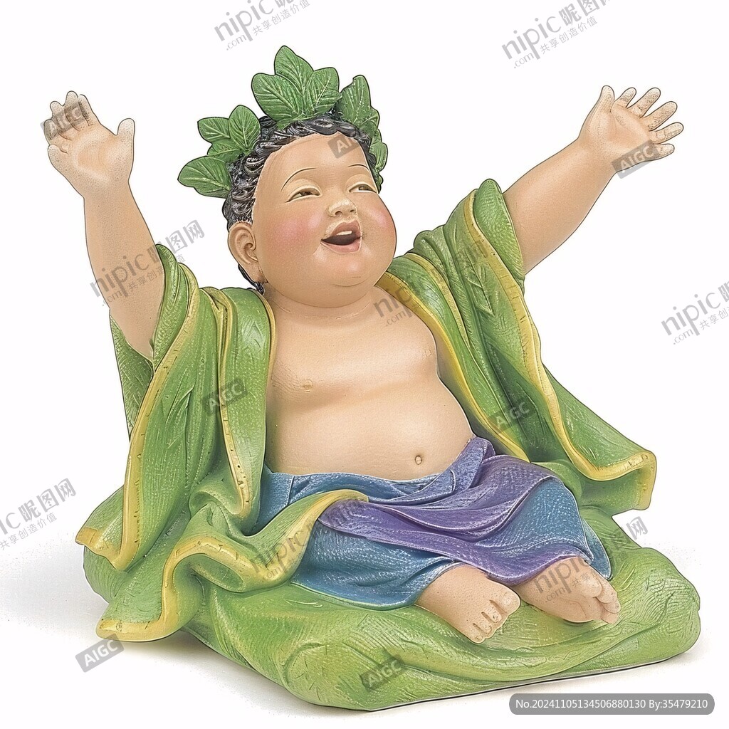 小胖墩塑像