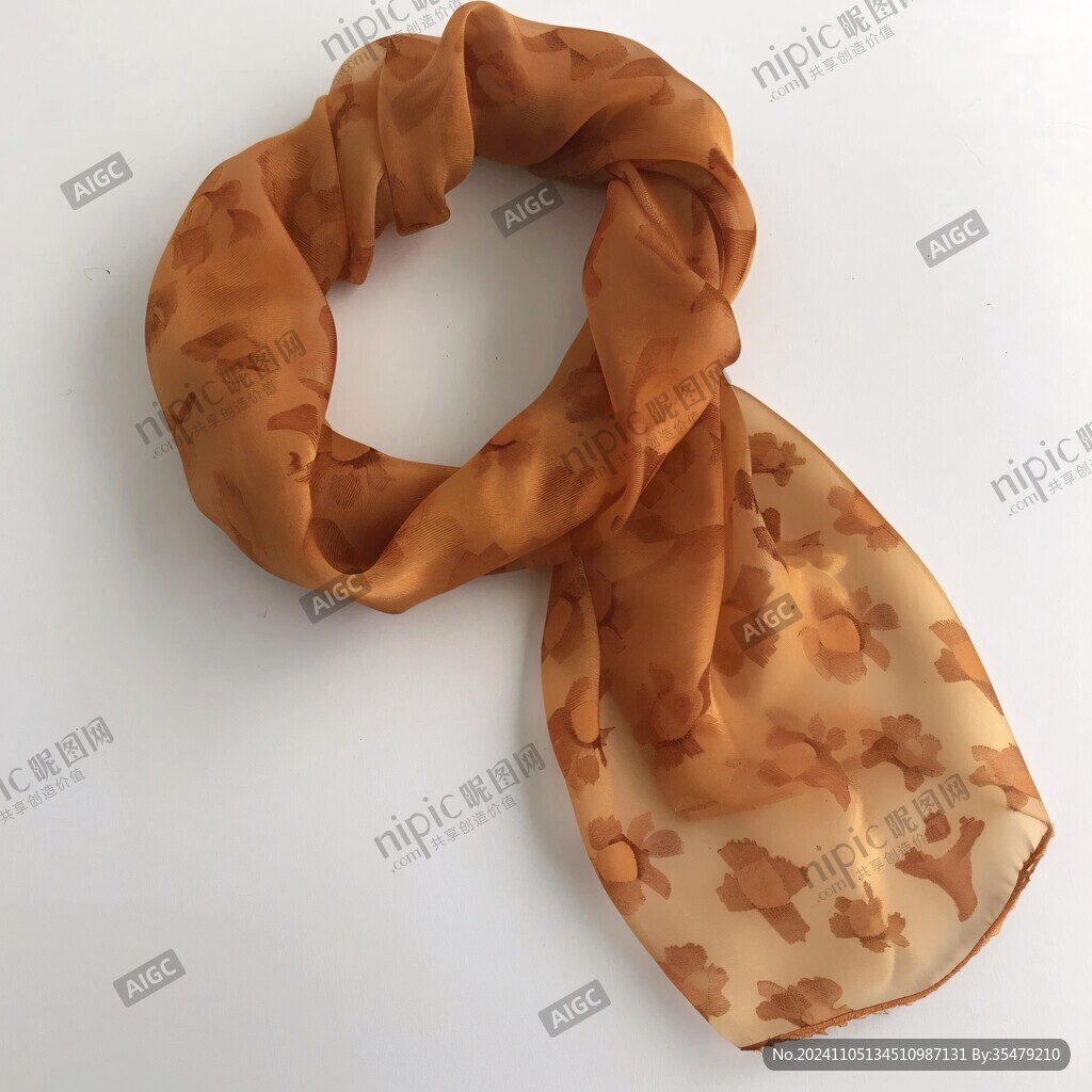 腰果方巾