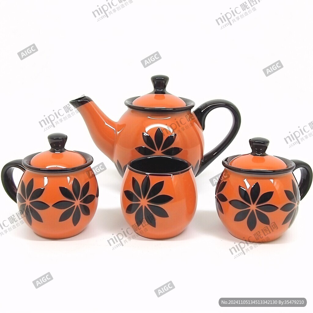 六柿茶壶