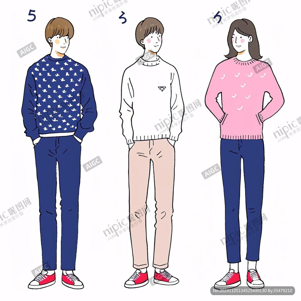 男性女性服装