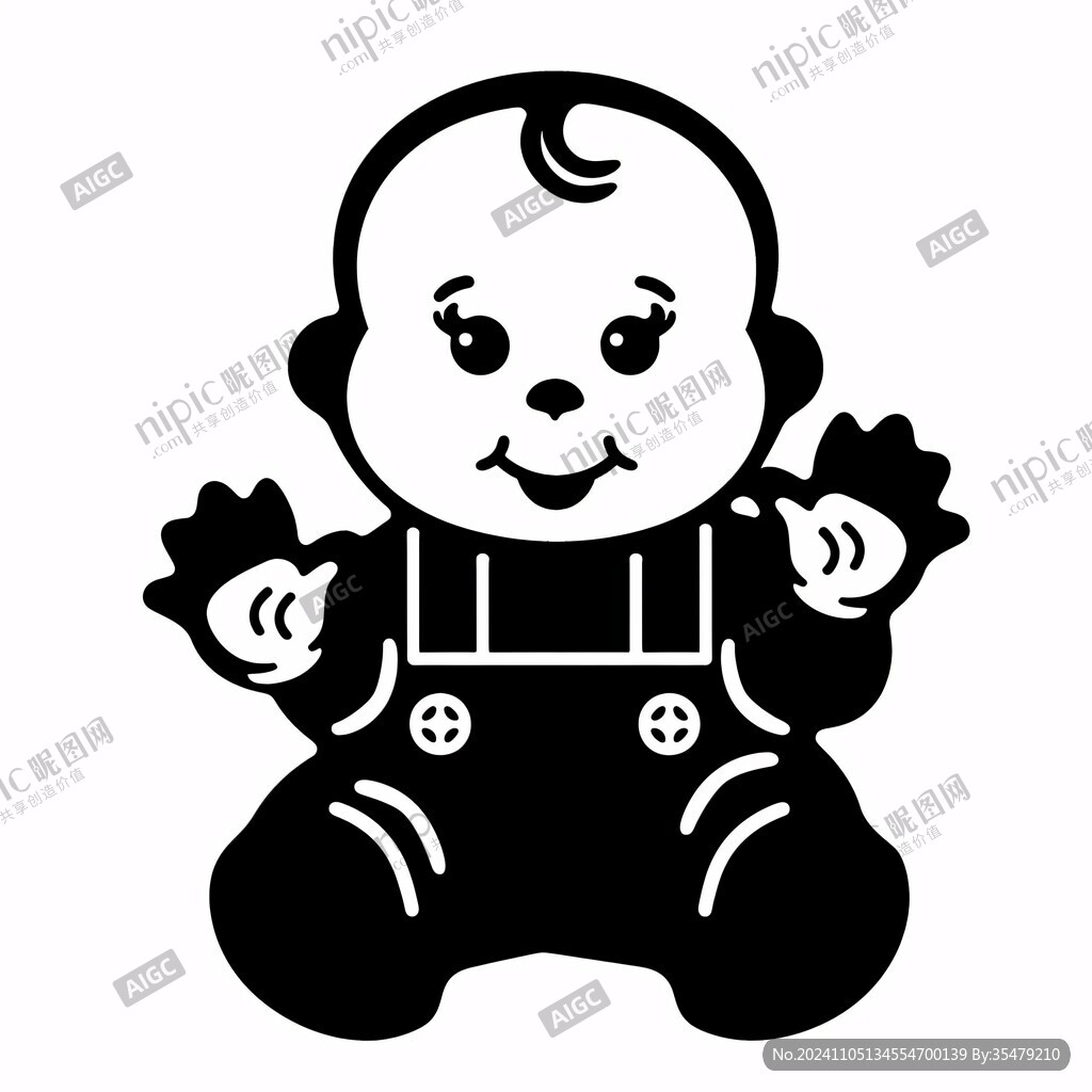 宝宝卡通标志