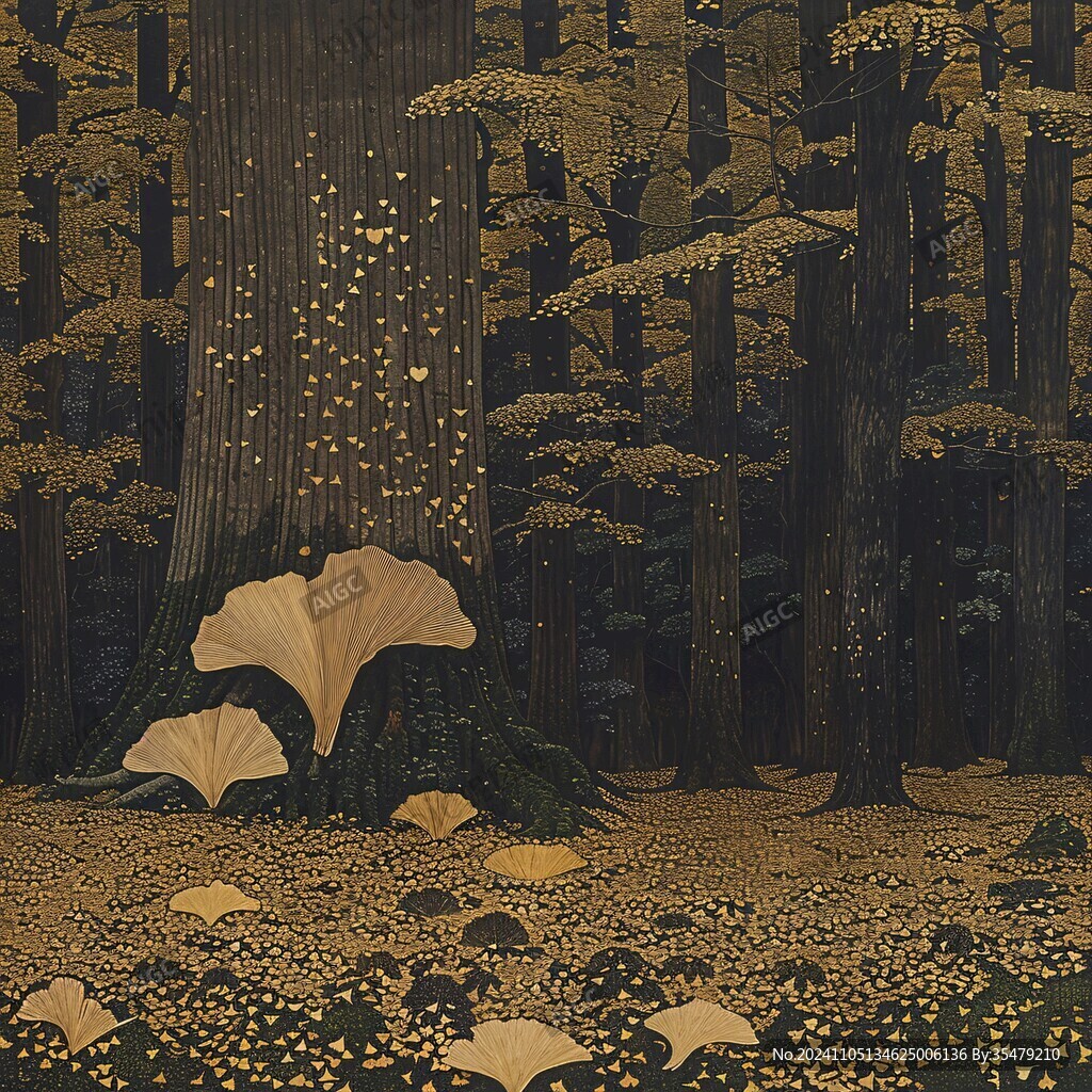 魔法森林插画