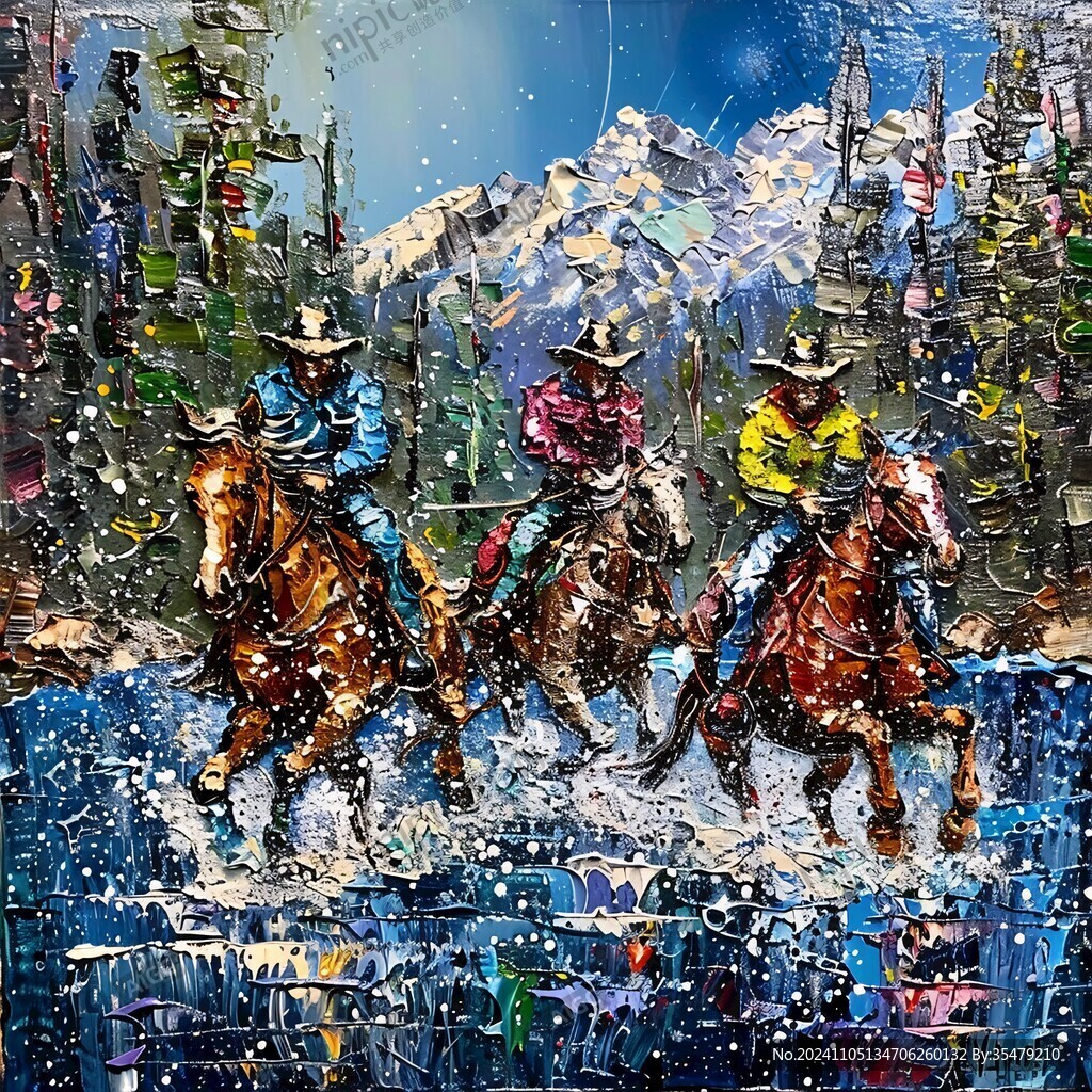 冰雕立体画