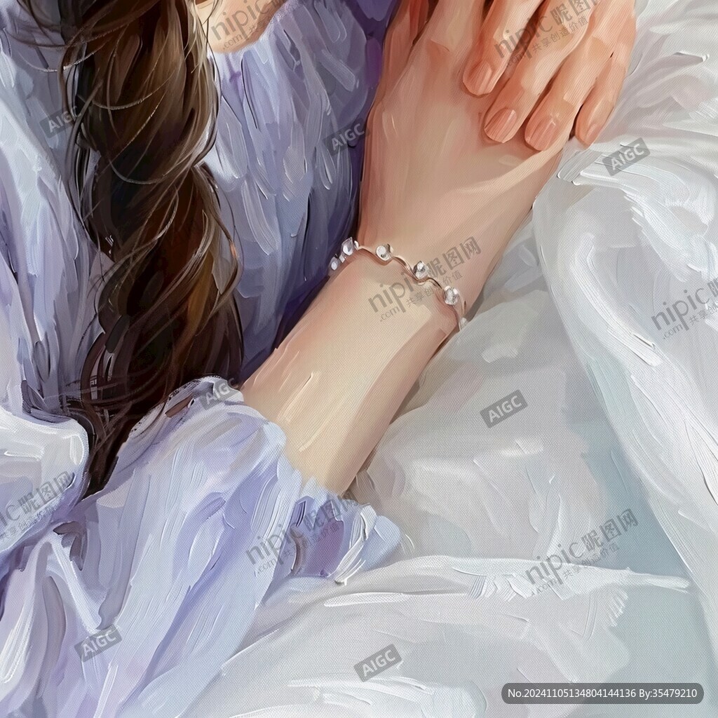 写实唯美插画