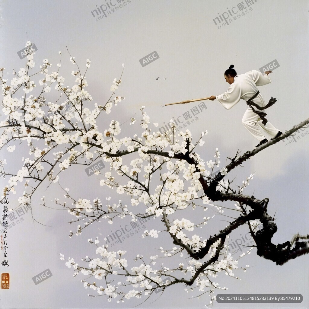 装饰画太极广告创意