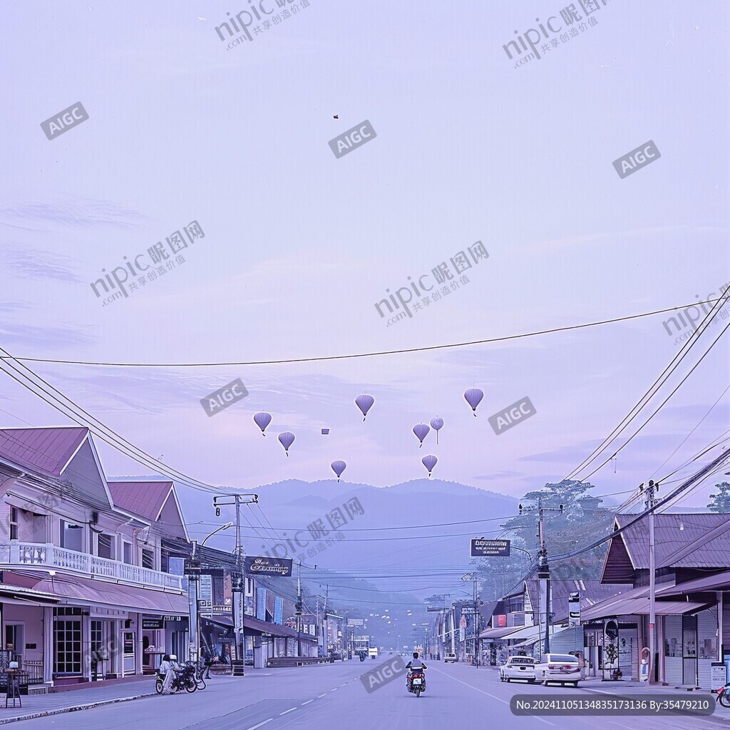 傍晚的清迈