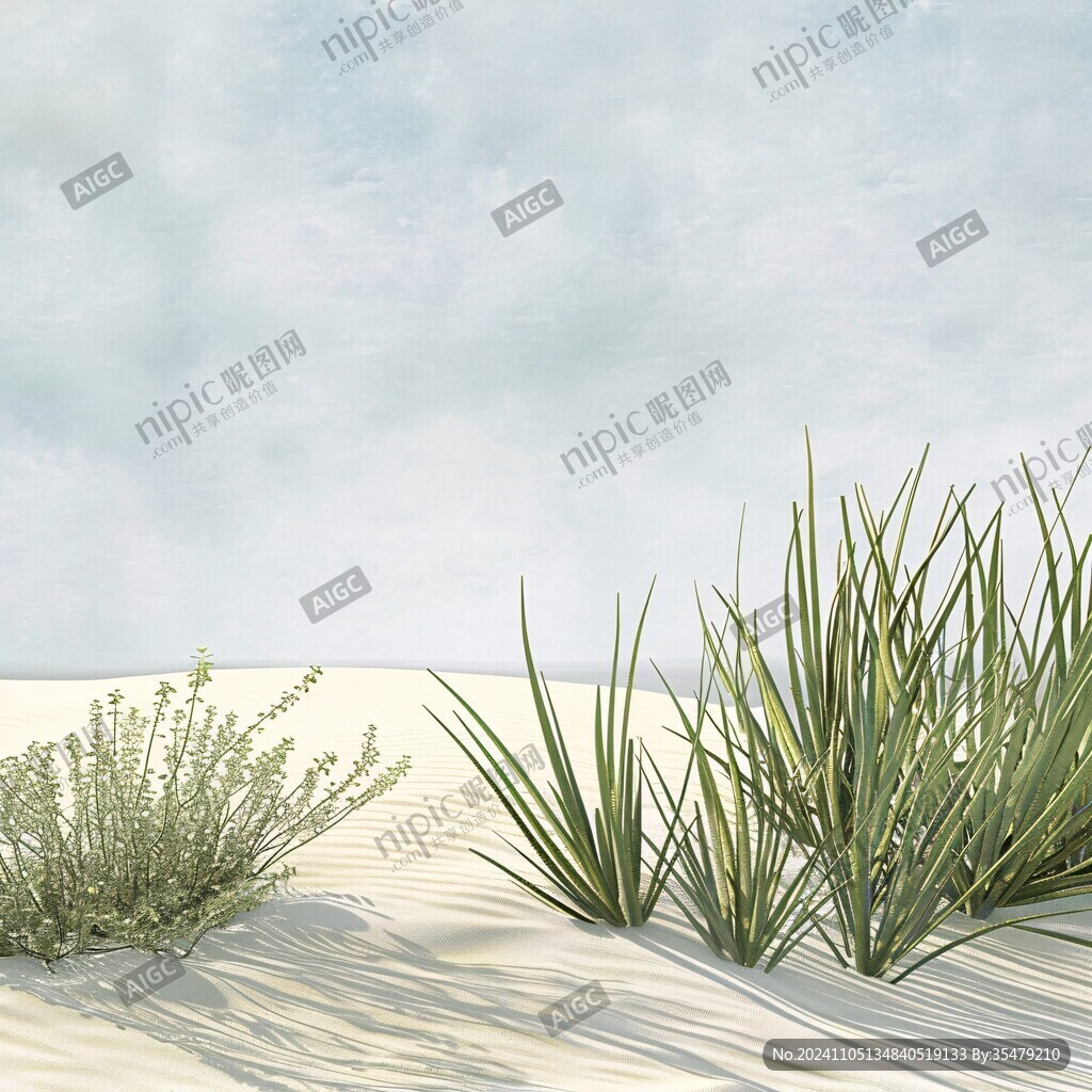 草丛插画
