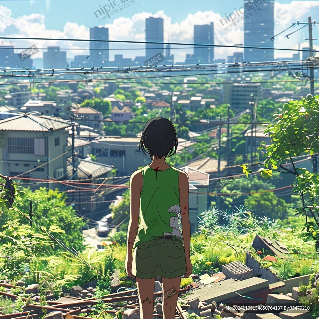 废墟般住宅区