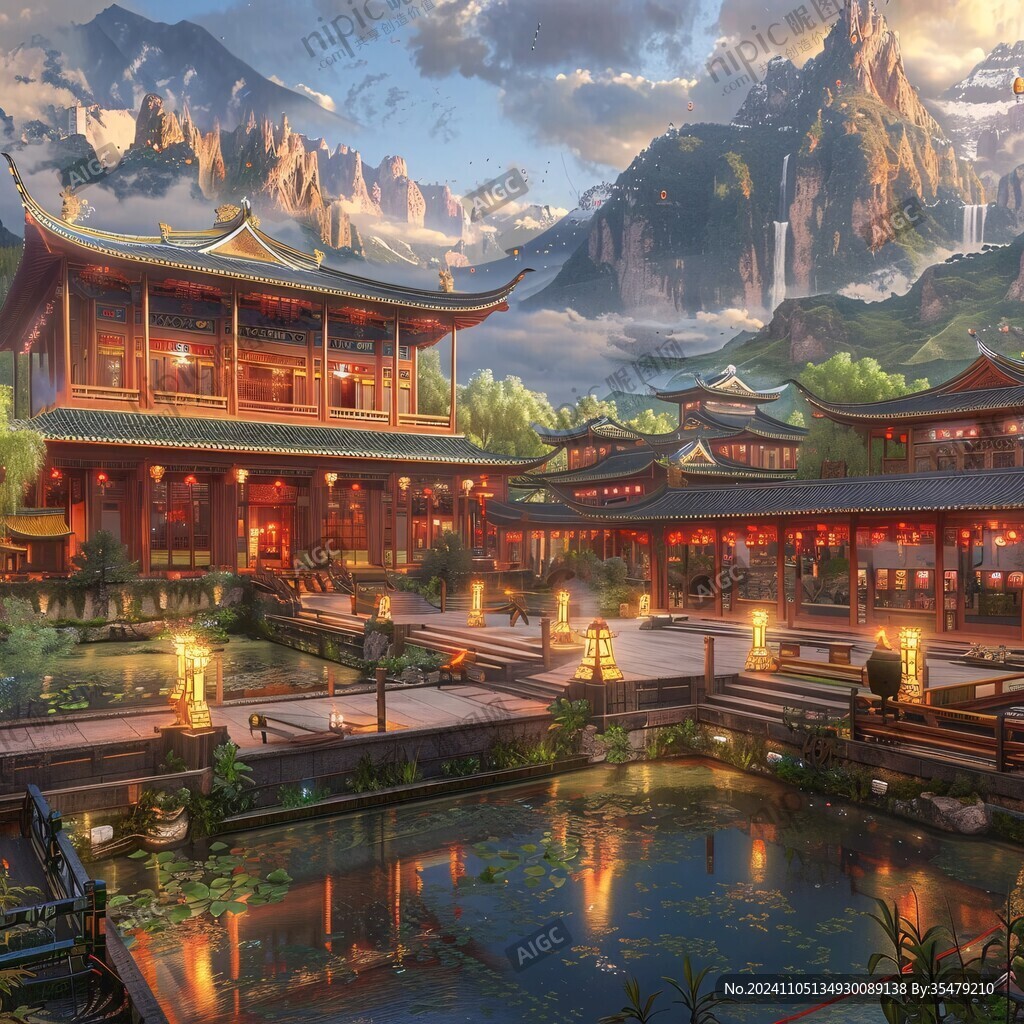 古风动画场景