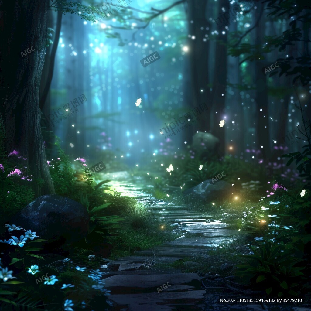 梦幻森林小路