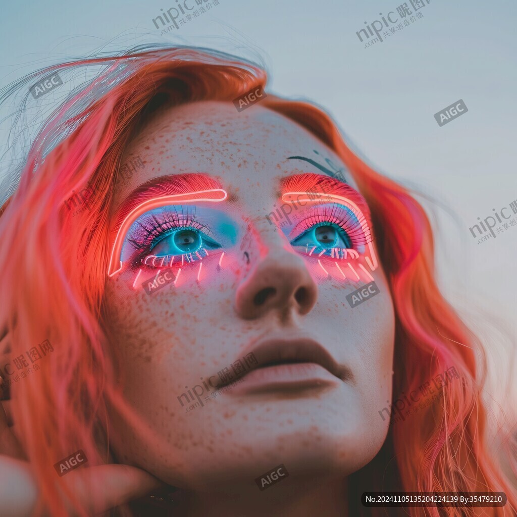 粉色头发女孩
