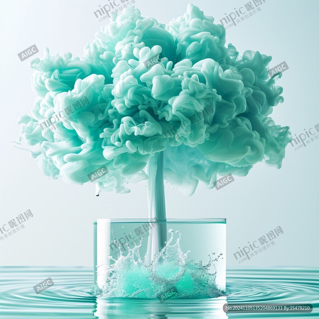 3d立体抽象树
